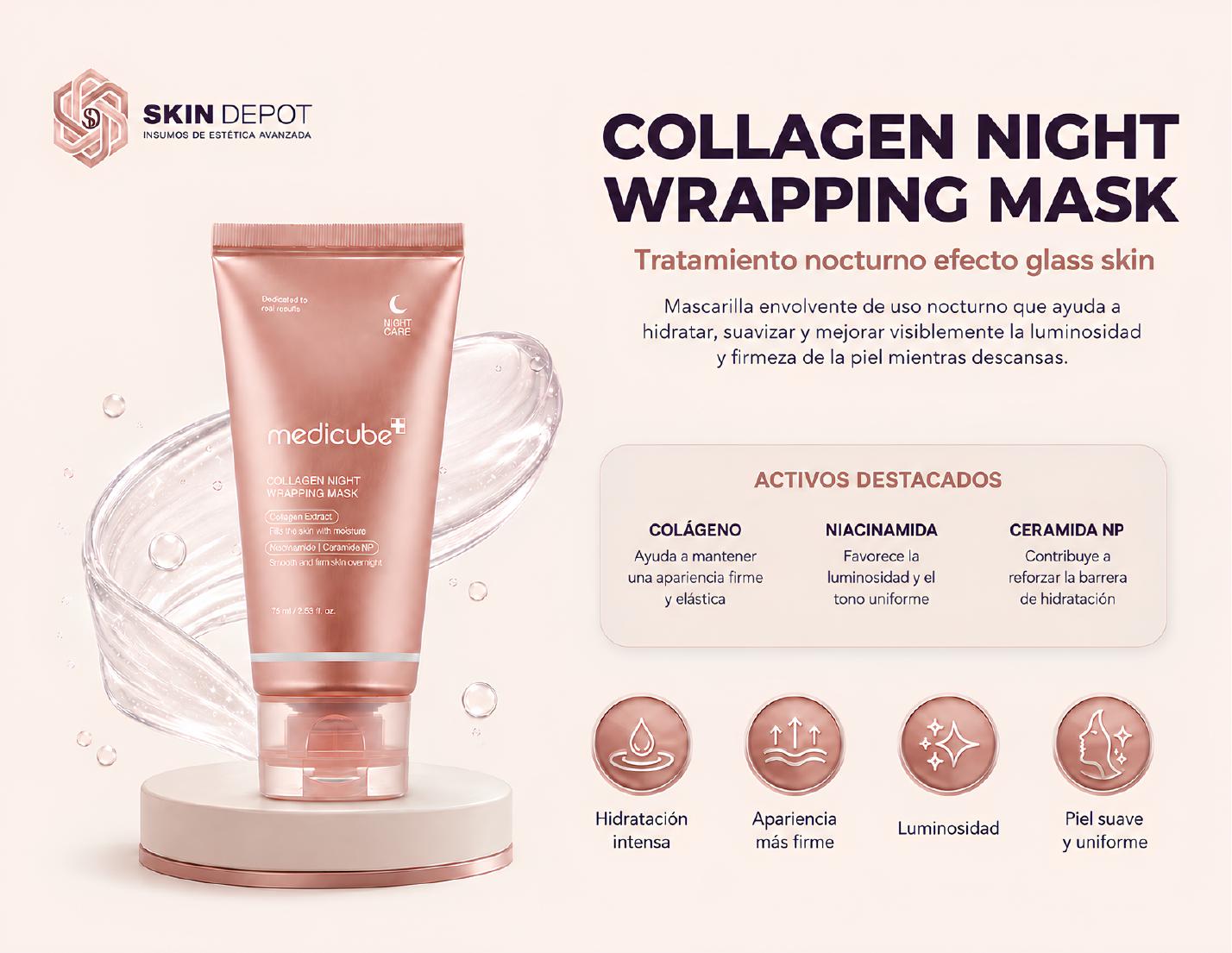 Medicube Collagen Night Wrapping Mask — 75 ml