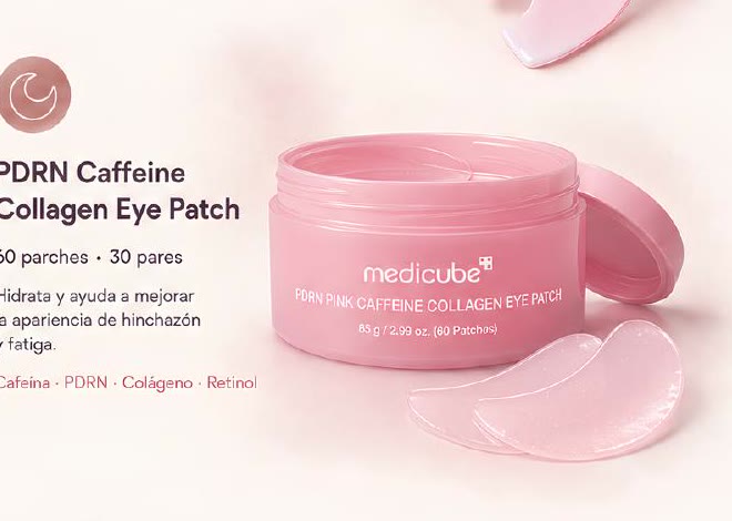 Medicube PDRN Caffeine Collagen Eye Patch — 60 parches