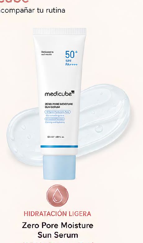 Medicube Zero Pore Moisture Sun Serum SPF 50+ PA++++ — 50 ml