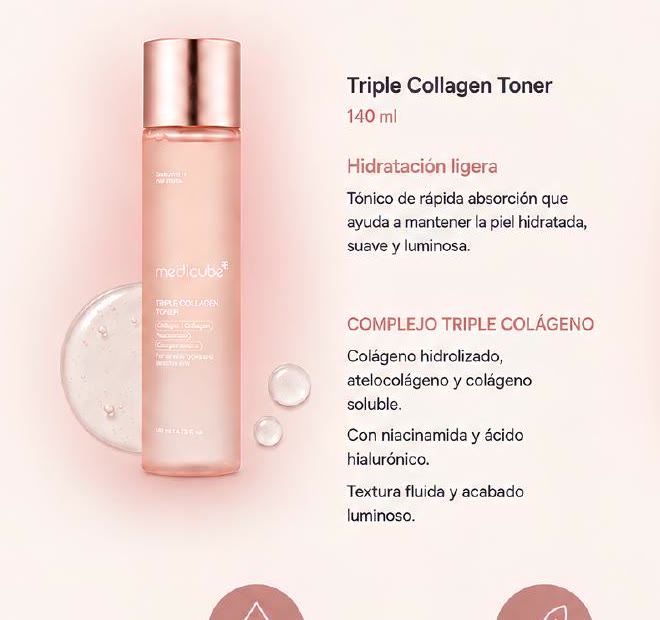 Medicube Triple Collagen Toner — 140 ml